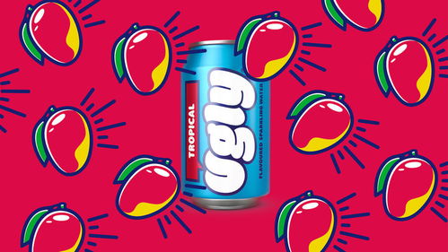 二次元覺醒 ugly蘇打水包裝設計，讓飲料成為一種動漫生活態(tài)度